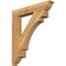 Ekena Millwork Merced Traditional Rough Sawn Bracket, Western Red Cedar, 4"W x 28"D x 32"H BKT04X28X32MRC01RWR - alternate 1